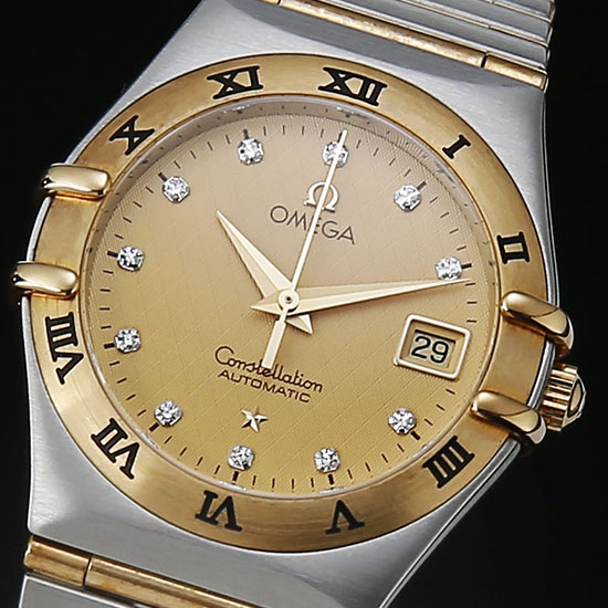 OMEGA(USED) 컨스틸레이션 콤비 풀바