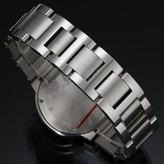 CARTIER(USED) 발롱블루 스틸 28 다이아인덱스