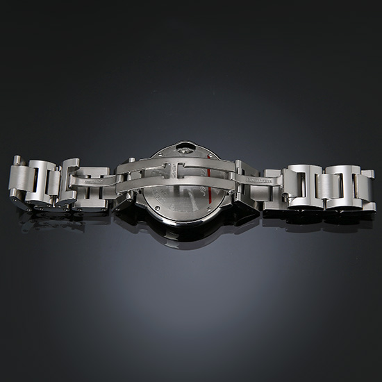CARTIER(USED) 발롱블루 스틸 28 다이아인덱스
