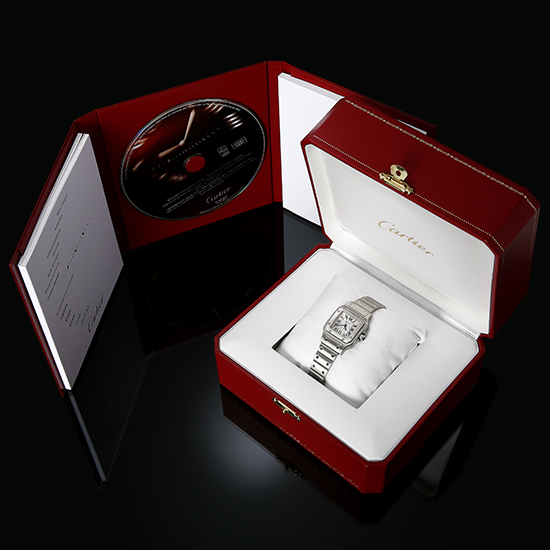 CARTIER(USED) 산토스 갈베 스틸 스몰
