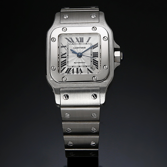 CARTIER(USED) 산토스 갈베 스틸 스몰