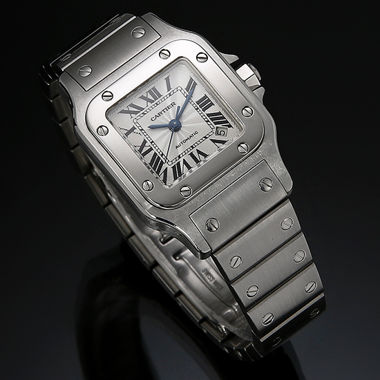 CARTIER(USED) 산토스 갈베 스틸 스몰