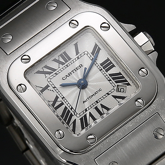CARTIER(USED) 산토스 갈베 스틸 스몰