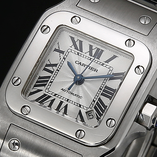 CARTIER(USED) 산토스 갈베 스틸 스몰