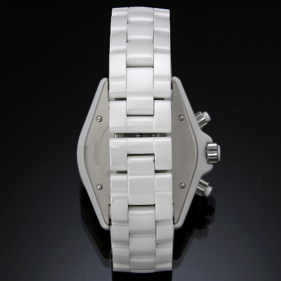 CHANEL(USED) 샤넬 J12 화이트 세라믹 크르노 H2009