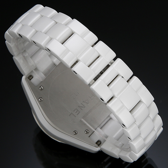 CHANEL(USED) 샤넬 J12 화이트 세라믹 크르노 H2009