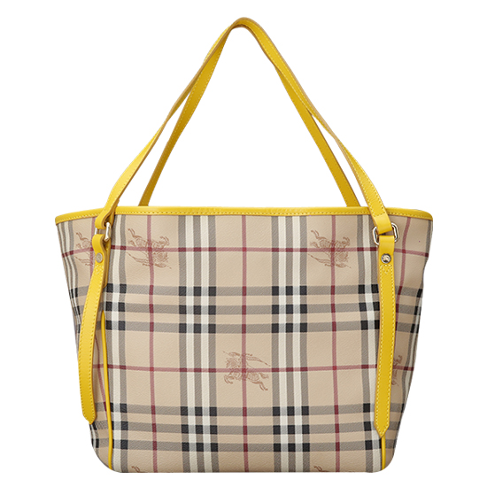 BURBERRY(USED)노바체크 PVC 숄더백