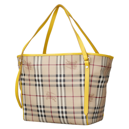 BURBERRY(USED)노바체크 PVC 숄더백