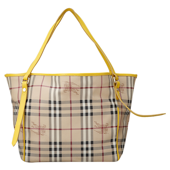 BURBERRY(USED)노바체크 PVC 숄더백