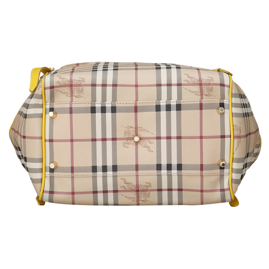 BURBERRY(USED)노바체크 PVC 숄더백