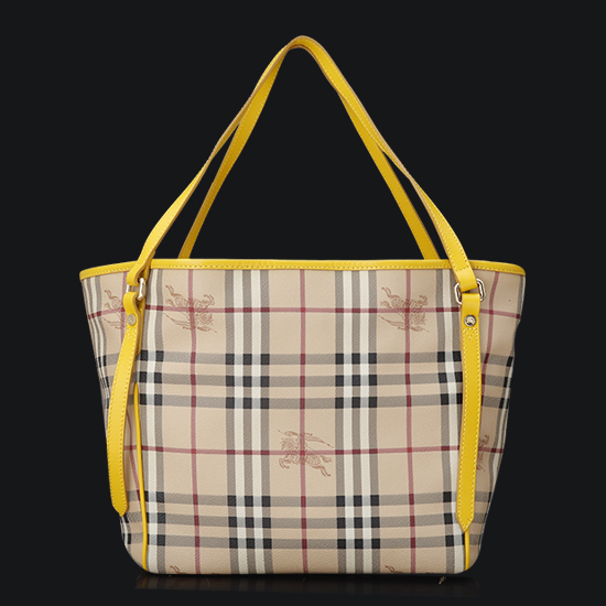 BURBERRY(USED)노바체크 PVC 숄더백
