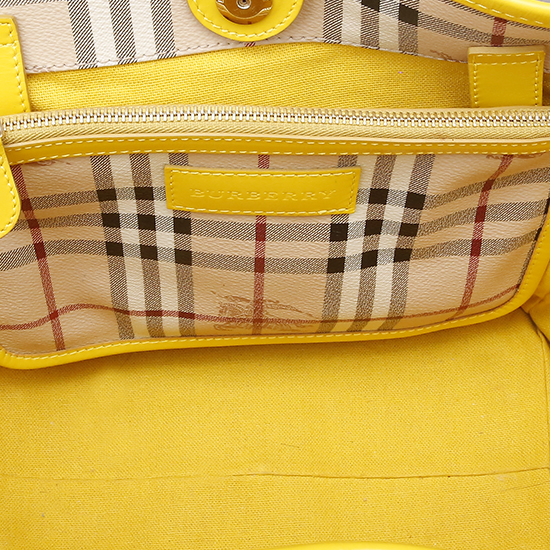 BURBERRY(USED)노바체크 PVC 숄더백