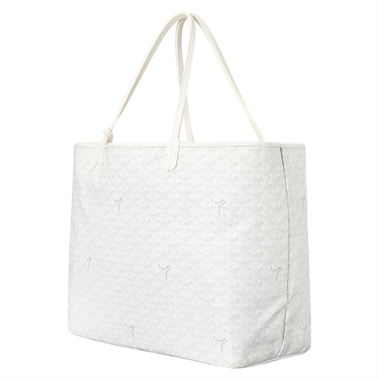 GOYARD(USED)생루이GM PVC 화이트 숄더