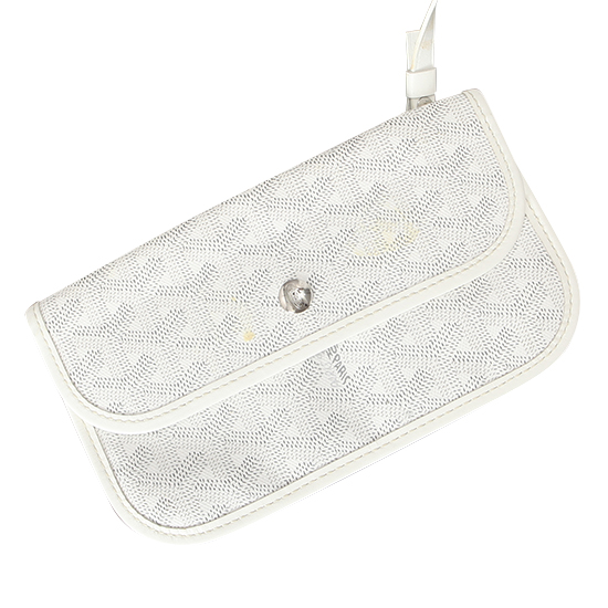 GOYARD(USED)생루이GM PVC 화이트 숄더