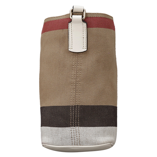 BURBERRY(USED)애쉬비 캔버스 체크 호보백