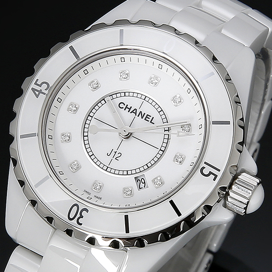 CHANEL(USED) 샤넬 J12 화이트세라믹 H1628