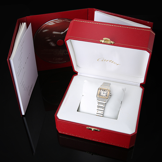 CARTIER(USED) 산토스 갈베 콤비 스몰