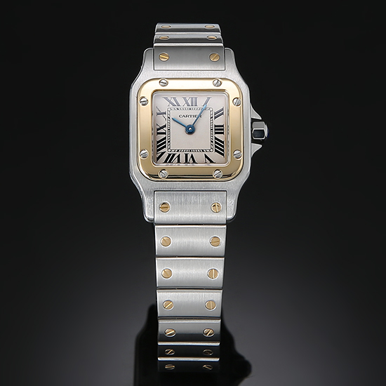 CARTIER(USED) 산토스 갈베 콤비 스몰