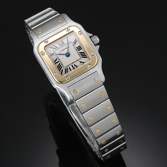 CARTIER(USED) 산토스 갈베 콤비 스몰