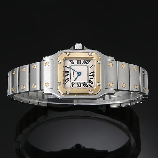 CARTIER(USED) 산토스 갈베 콤비 스몰