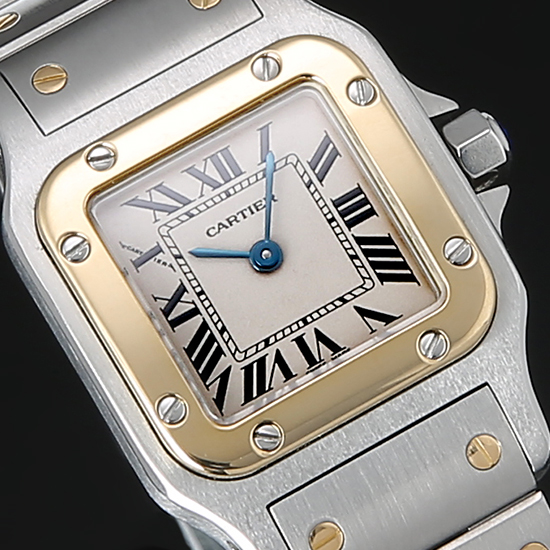 CARTIER(USED) 산토스 갈베 콤비 스몰