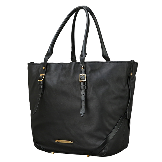 BURBERRY(USED)램스킨 블랙 숄더백