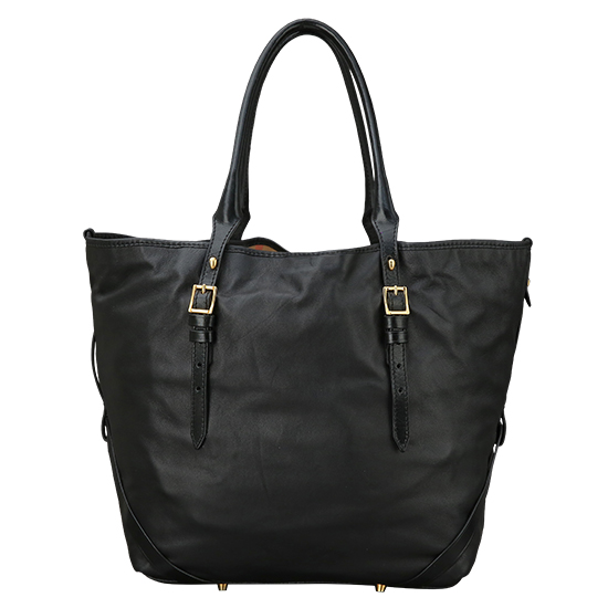 BURBERRY(USED)램스킨 블랙 숄더백
