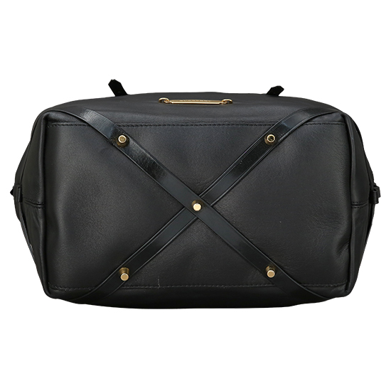 BURBERRY(USED)램스킨 블랙 숄더백