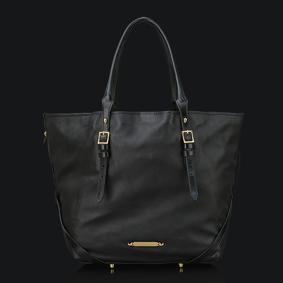 BURBERRY(USED)램스킨 블랙 숄더백