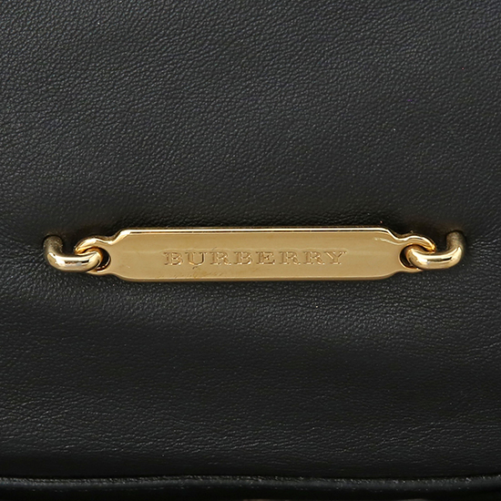 BURBERRY(USED)램스킨 블랙 숄더백