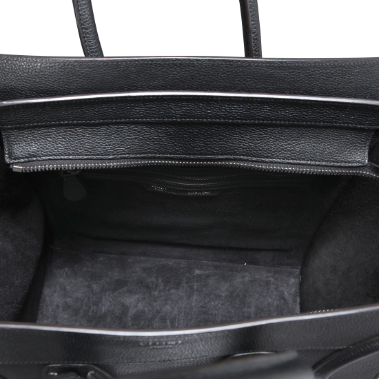 CELINE(USED)러기지 블랙 레더 토트백