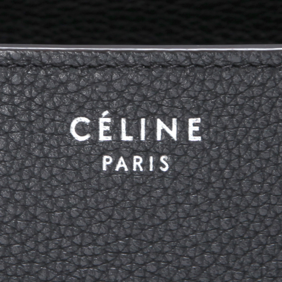 CELINE(USED)러기지 블랙 레더 토트백