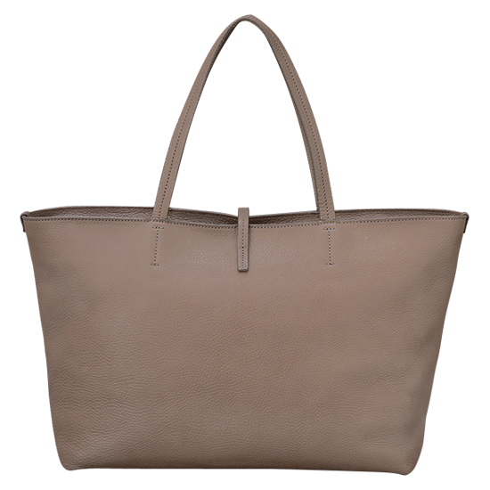 FERRAGAMO(USED)브라운 레더 숄더백