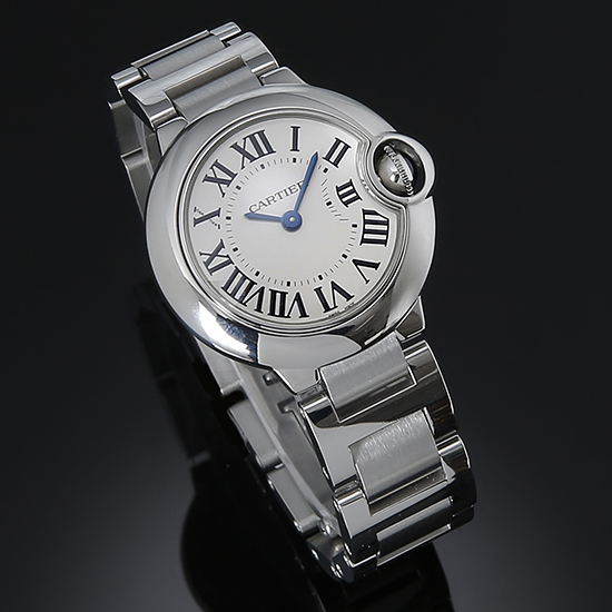 CARTIER(USED) 발롱블루 스틸 28