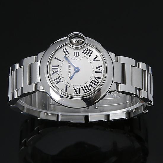 CARTIER(USED) 발롱블루 스틸 28