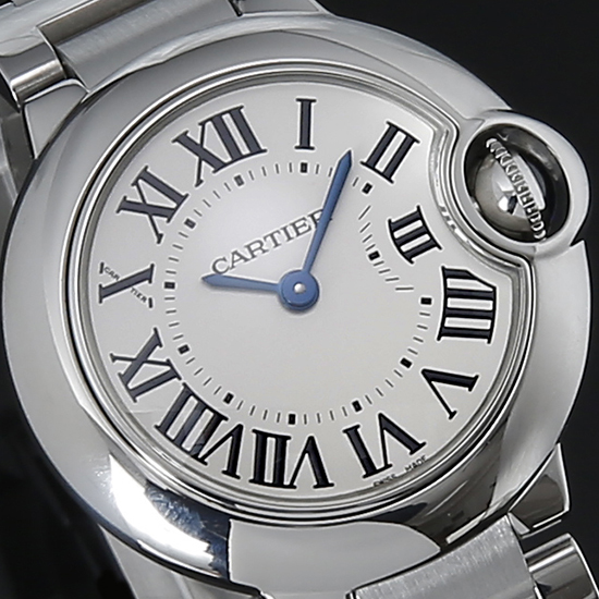 CARTIER(USED) 발롱블루 스틸 28