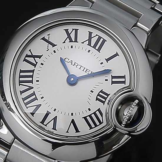 CARTIER(USED) 발롱블루 스틸 28