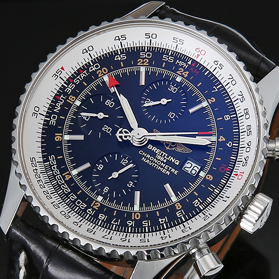 BREITLING(USED) 네비타이머 월드 a24322