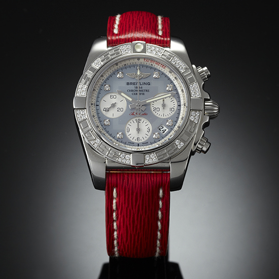 BREITLING(USED)크르노맷41 다이아컬렉션