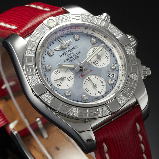 BREITLING(USED)크르노맷41 다이아컬렉션