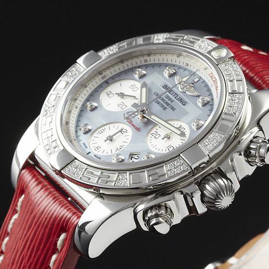 BREITLING(USED)크르노맷41 다이아컬렉션