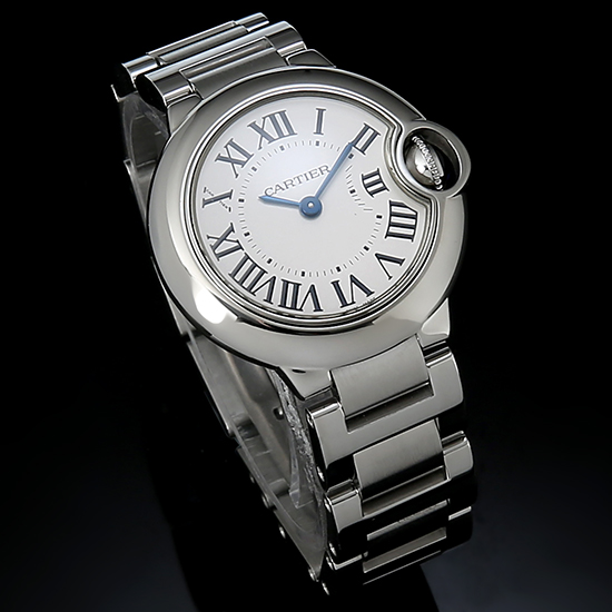 CARTIER(USED) 발롱블루 스틸 28