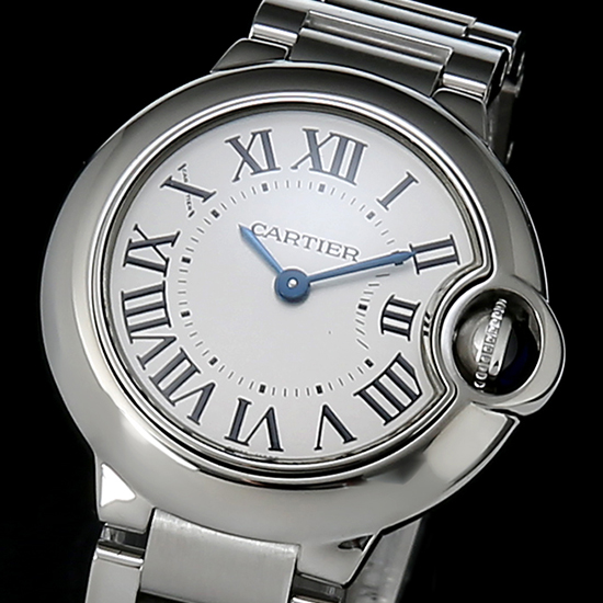 CARTIER(USED) 발롱블루 스틸 28