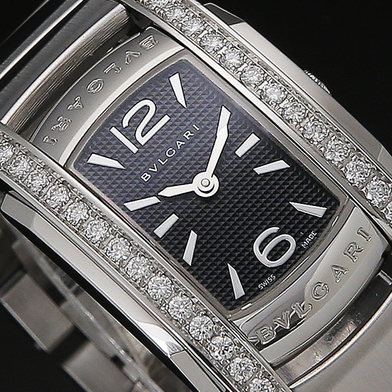 BVLGARI(USED)아시오마 스틸 다이아베젤