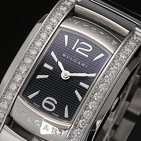 BVLGARI(USED)아시오마 스틸 다이아베젤