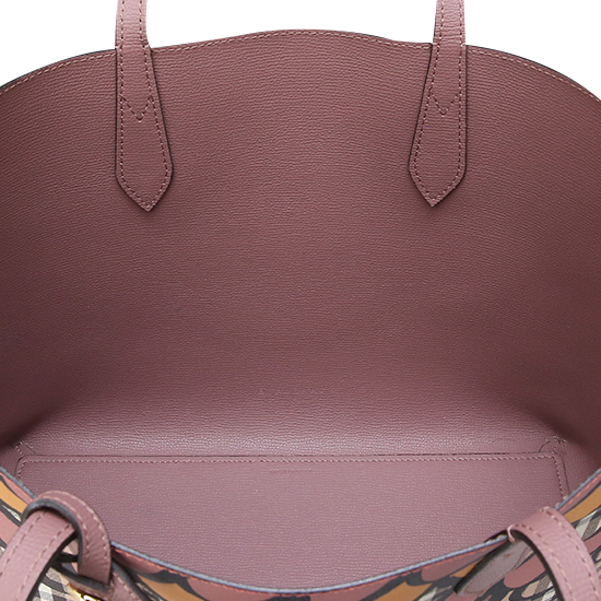 BURBERRY(USED)노바체크 PVC 양면 숄더백