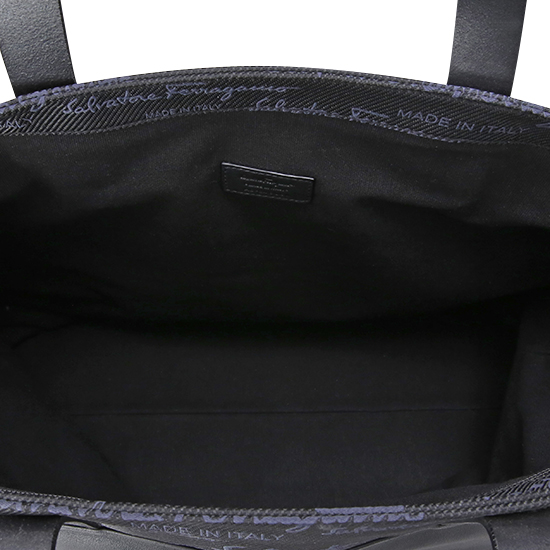 FERRAGAMO(USED)블랙 패브릭 숄더백