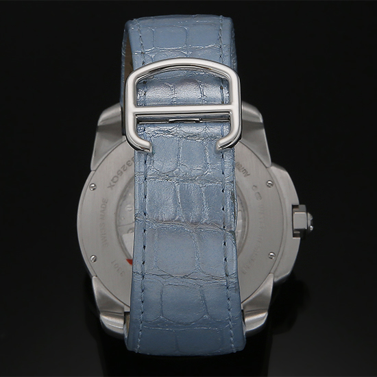 Calibre Silver Dial White Gold Diamond Mens Watch WF100003