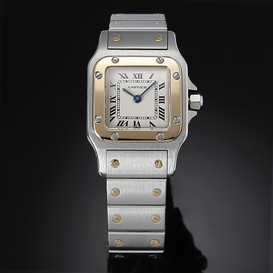CARTIER(USED)산토스 갈베 콤비 스몰