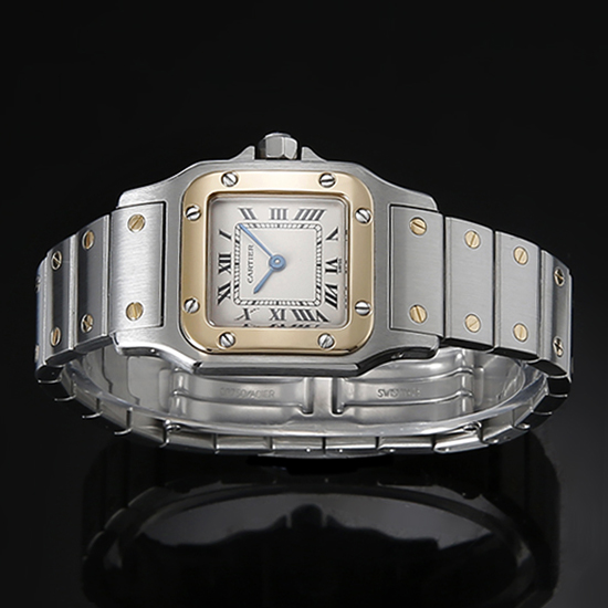 CARTIER(USED)산토스 갈베 콤비 스몰